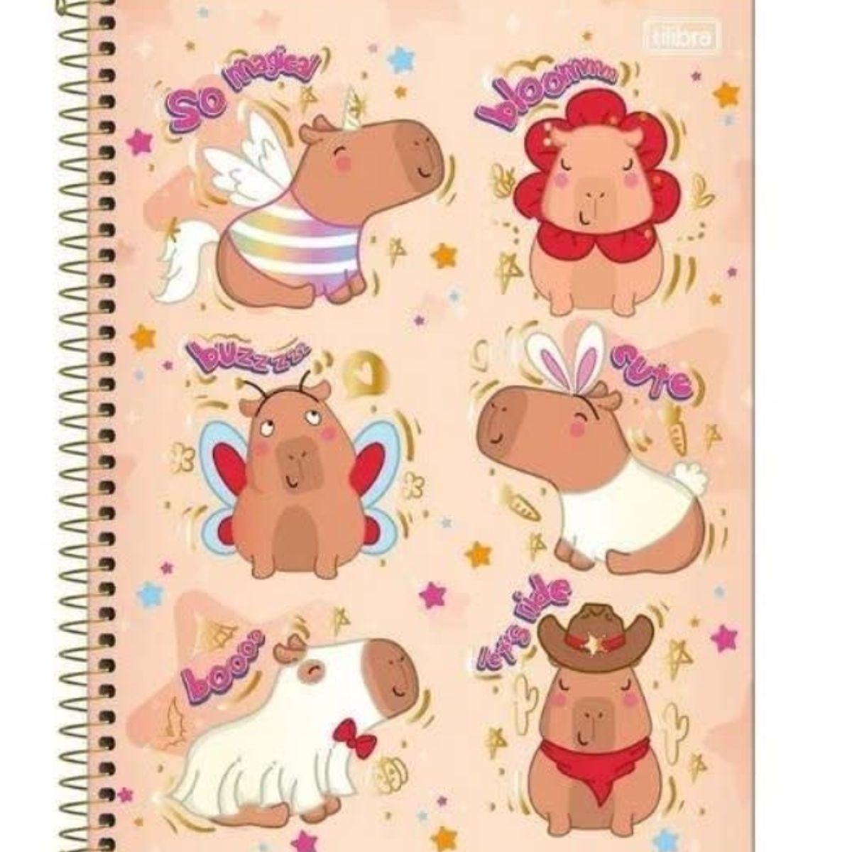 TILIBRA - Cuaderno Super Top Capyclub 200HJ TILIBRA