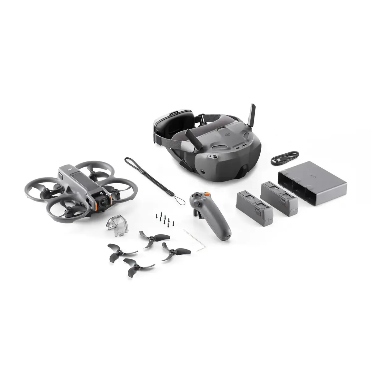 DJI - DJI Avata 2 Fly Smart Combo Three Batteries