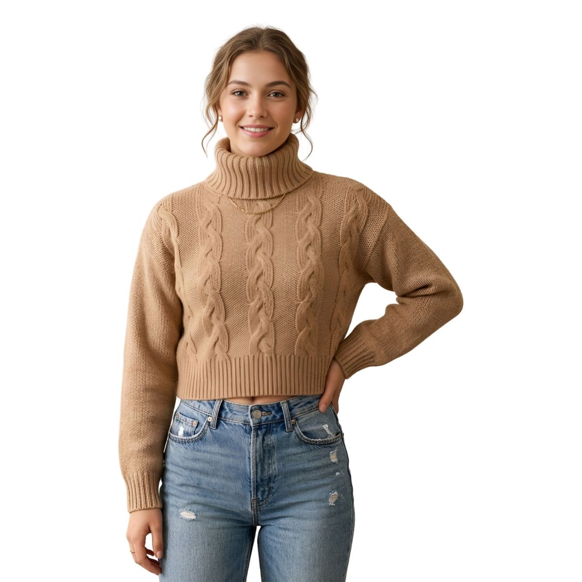 LOOK SHOP - Sweater Lana Mujer Otoño Invierno. Grueso 7022