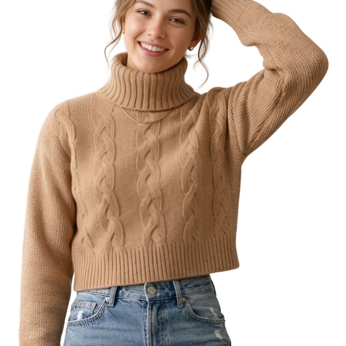 LOOK SHOP - Sweater Lana Mujer Otoño Invierno. Grueso 7022