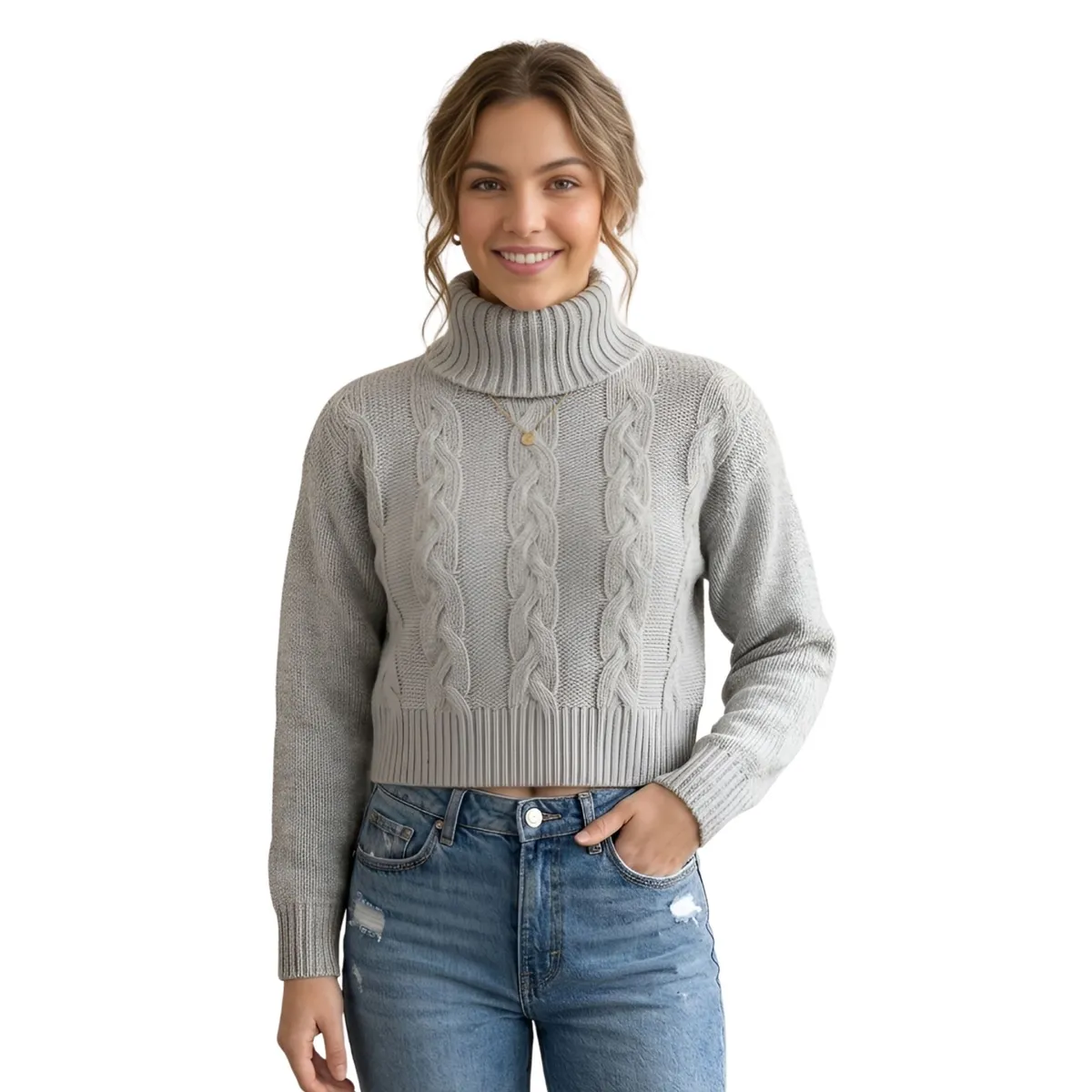 LOOK SHOP - Sweater Lana Mujer Otoño Invierno. Grueso 7022