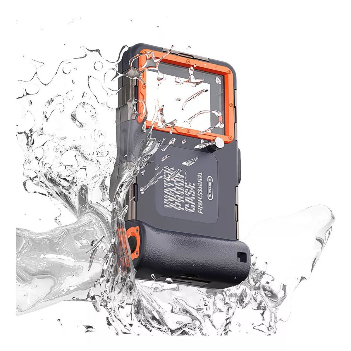GENERICO - Carcasa Sumergible Buceo 15m Para iPhone Samsung Huawei