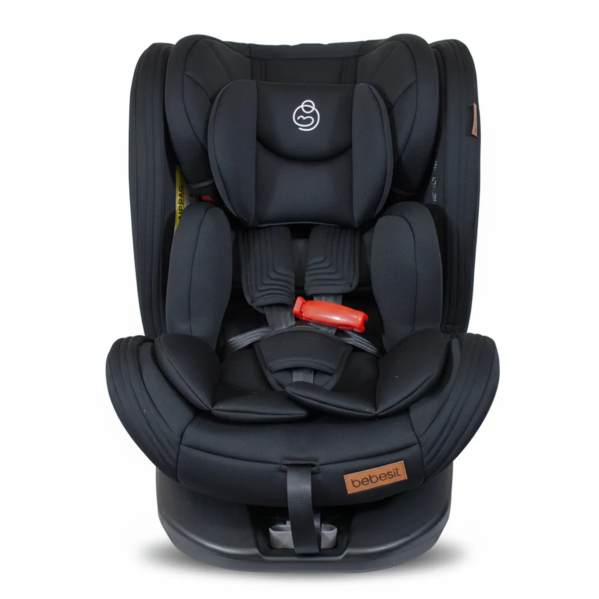 BEBESIT - Silla de Auto Saturn 360° Premium Negro