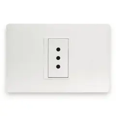 BTICINO - Enchufe Embutido Simple 2p+t 10a Blanco Armado - Btcino