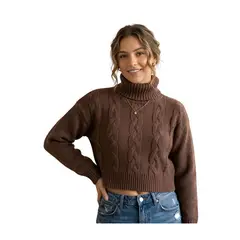 LOOK SHOP - Sweater Lana Mujer Otoño Invierno. Grueso 7022
