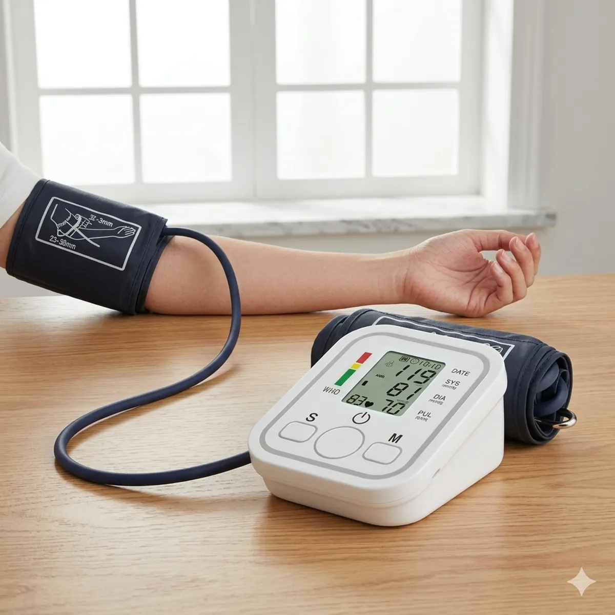 GENERICO - Toma Presión Brazo Digital Mini USB Tensiómetro