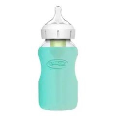 DR BROWN'S - Funda De Protección Mamadera Vidrio 270ml Dr Brown´s Menta