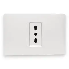 BTICINO - Enchufe Embutido Simple 2p+t 16a blanco Armado -