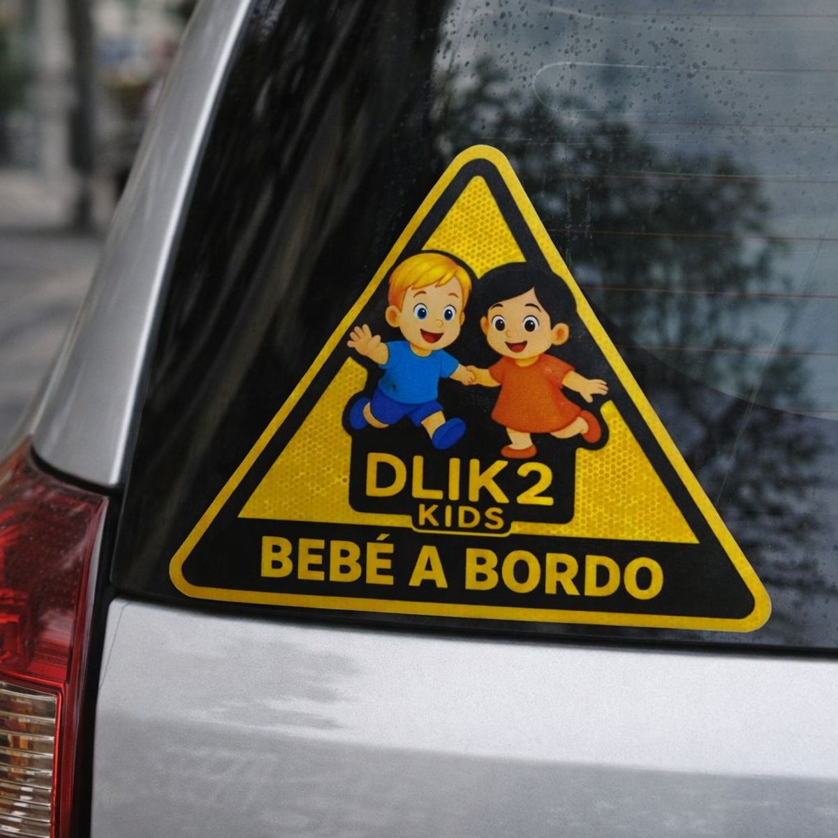 GENERICO - Señal Letrero De Bebé A Bordo Para Coches Auto Seguridad