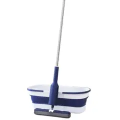 GENERICO - Mopa Trapero Super Absorbente Esponja Con Balde Plegable