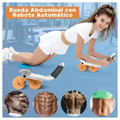 MOVI - Rueda abdominal Profesional con soporte para brazos