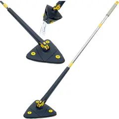 GENERICO - Mopa Trapero Triangular Gira 360 Limpieza Rincones Ampliable