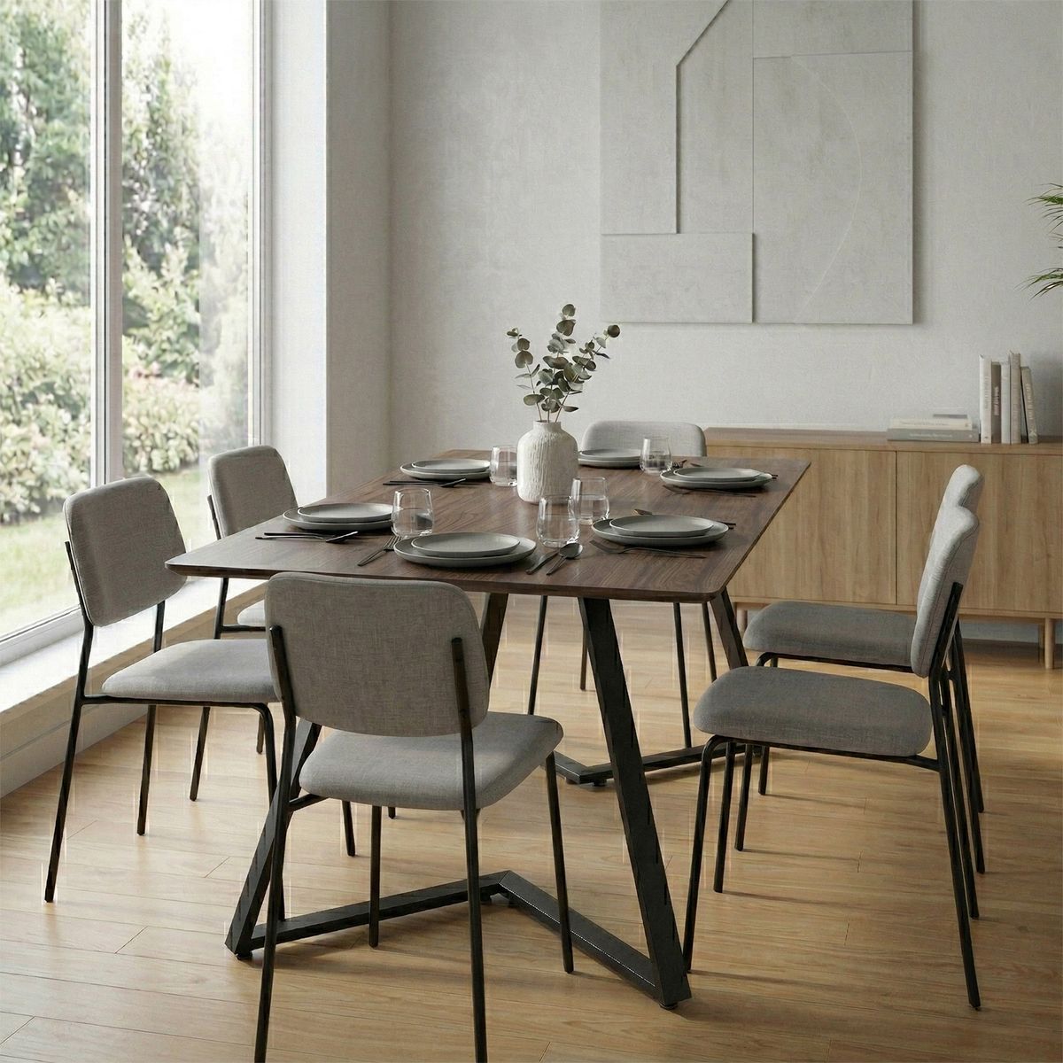 RELAN - Mesa de Comedor Relan Royal Relan Rectangular 160 x 85 x 75 Cm