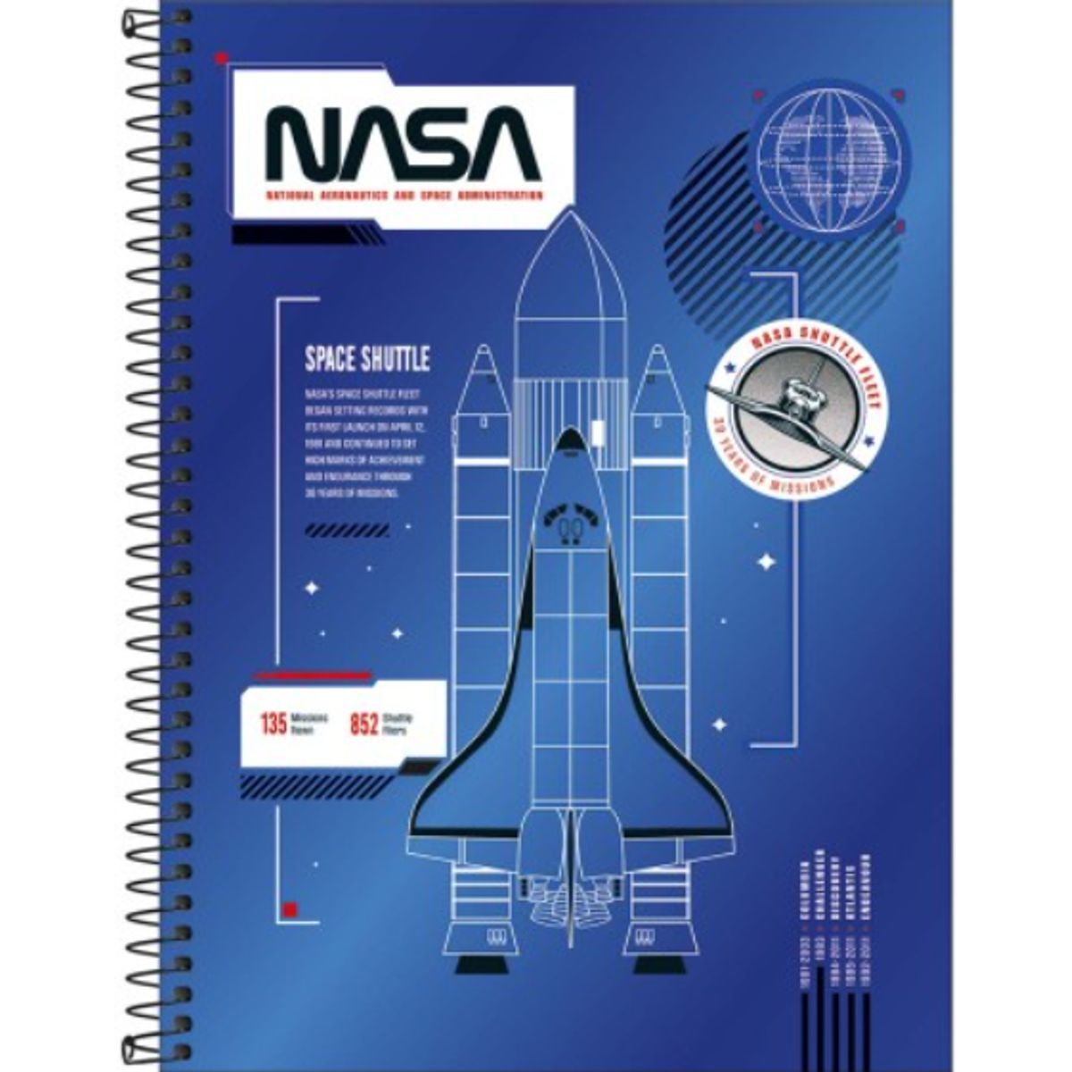 TILIBRA - Cuaderno Top Nasa 120Hj TILIBRA