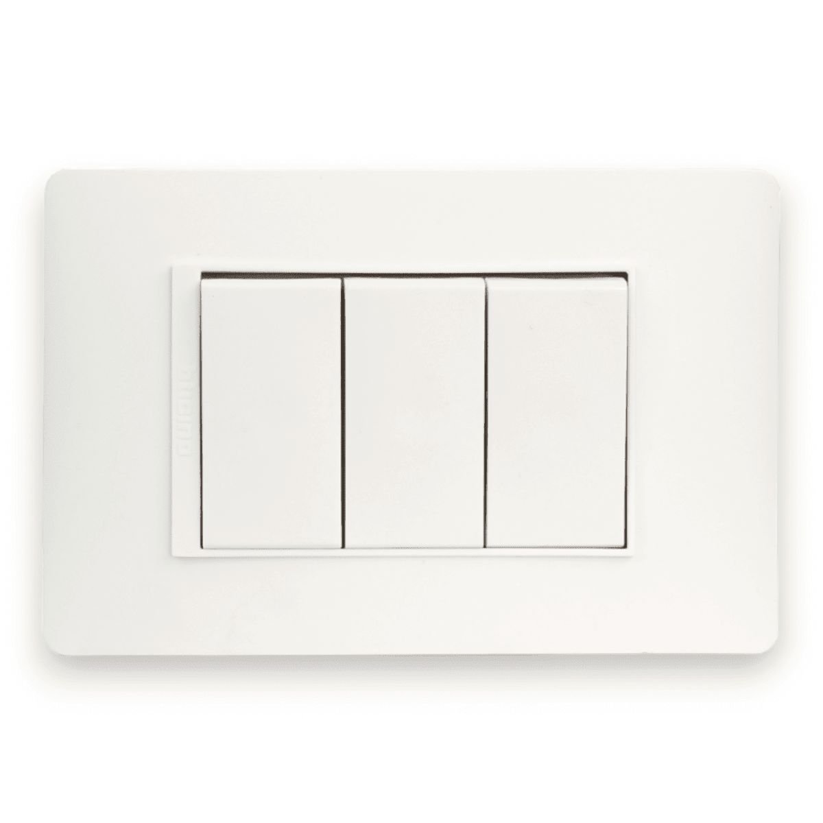 BTICINO - Interruptor Embutido triple 9 / 32 10a Blanco Armado - Bticino