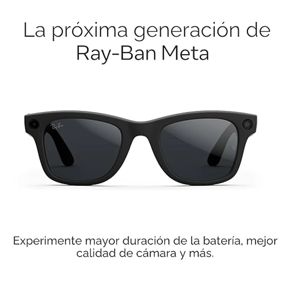 META - Rayban Meta Wayfarer 2 negro matte