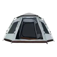 AFVENTURA - Carpa Automática Hexagonal Para 6 Personas 240x280x160
