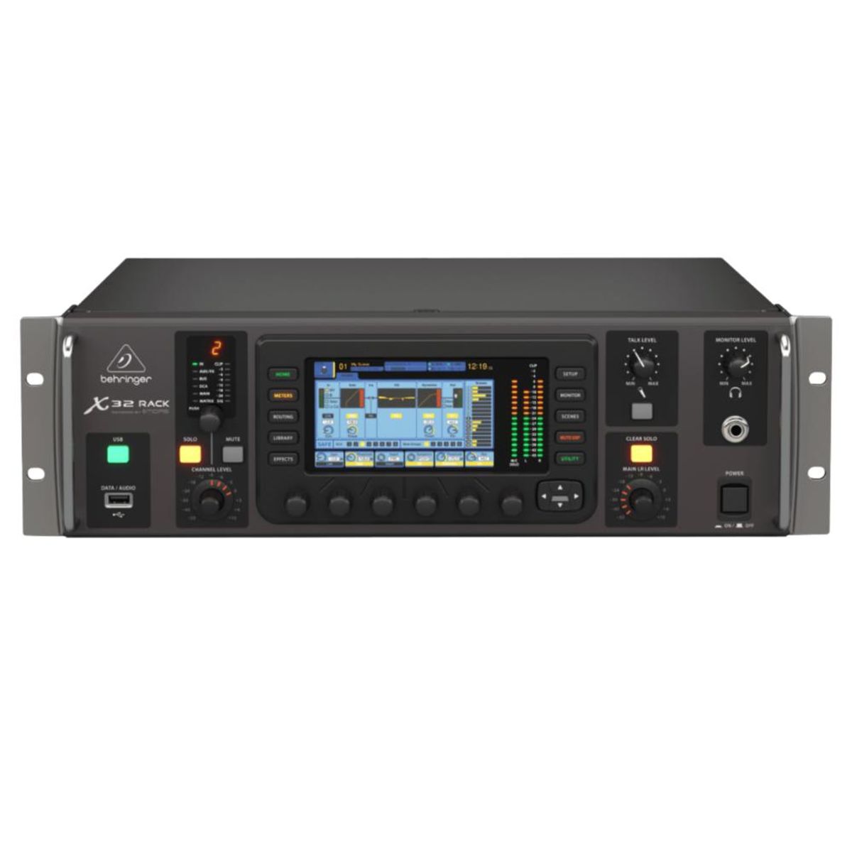 BEHRINGER - Mixer Digital Profesional Behringer X32 Rack – 32 Canales con Interfaz USB