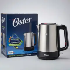 OSTER - Hervidor eléctrico Oster® de acero inoxidable 1.7 lt BVSTKE671