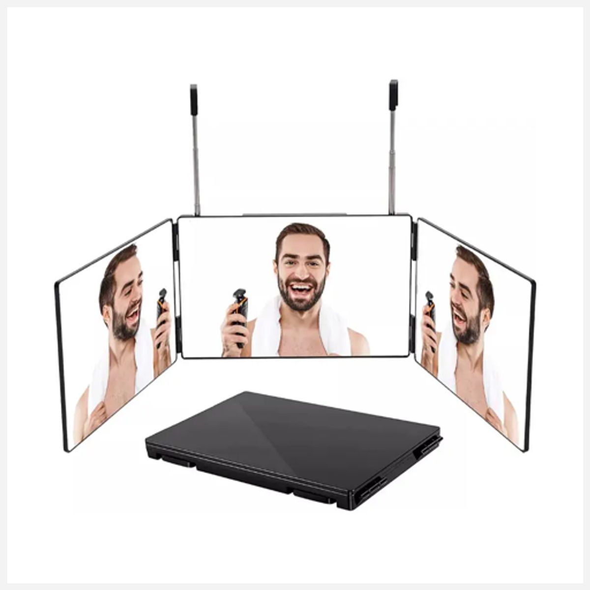 MOVI - Espejo Triple Para Autocorte 360