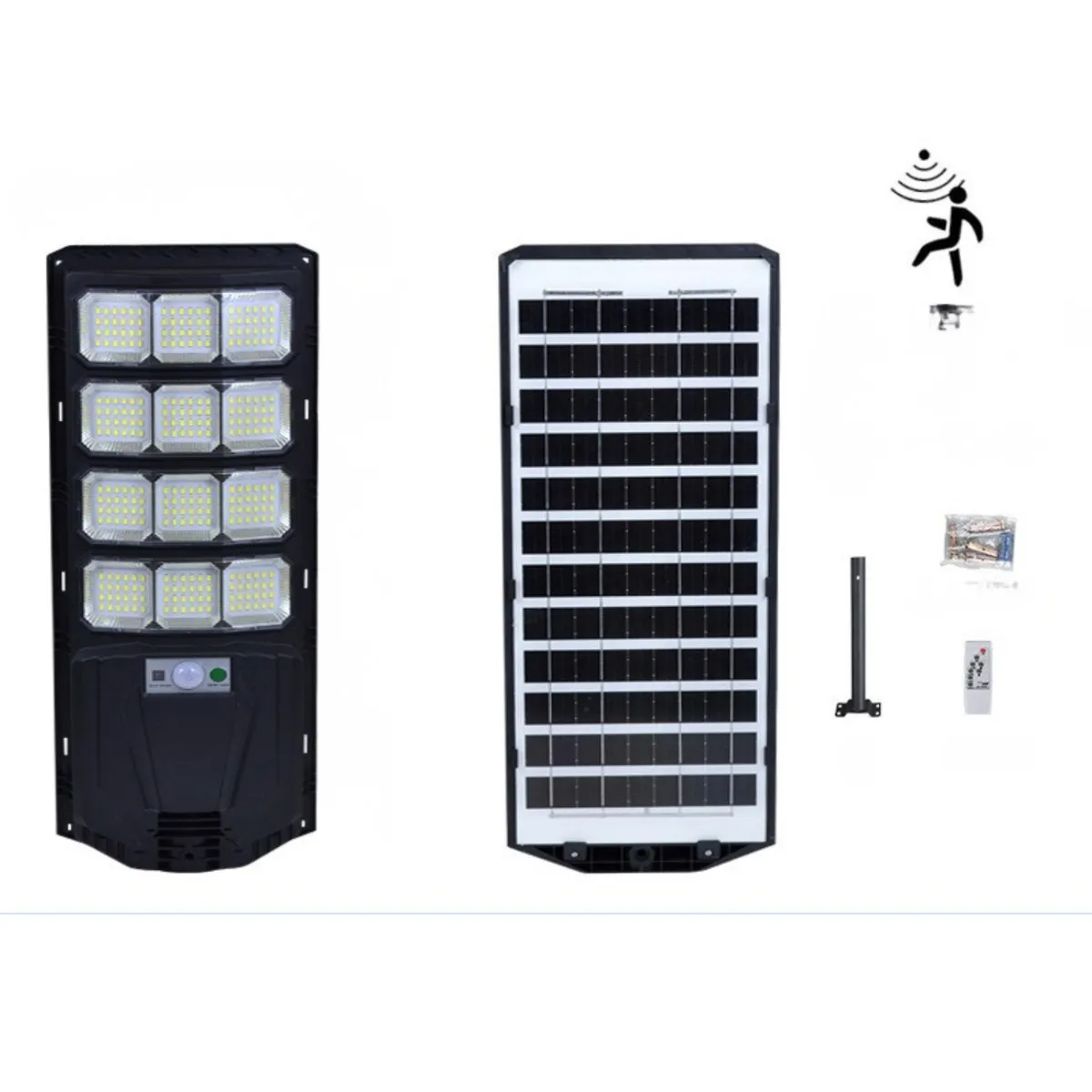 GENERICO - Foco Solar Led 1000w De Alta Eficiencia + Kit De Instalación