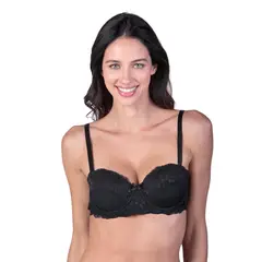 LADY GENNY - Sostén Microfibra Y Encaje