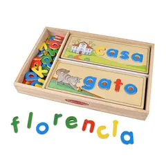MELISSA & DOUG - OBSERVA Y DELETREA EN ESPAÑOL MELISSA AND DOUG