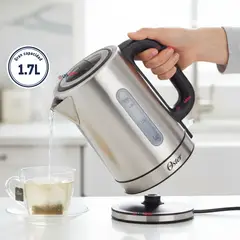 OSTER - Hervidor eléctrico Oster® 1.7 lt control de temperatura BVSTKT8970