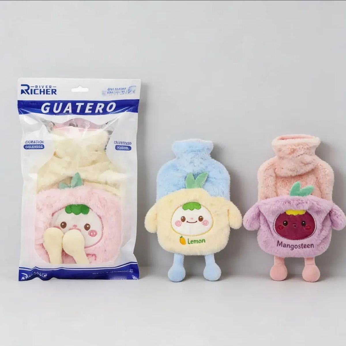 GENERICO - GUATERO 1000ML CON FUNDA DE PELUCHE