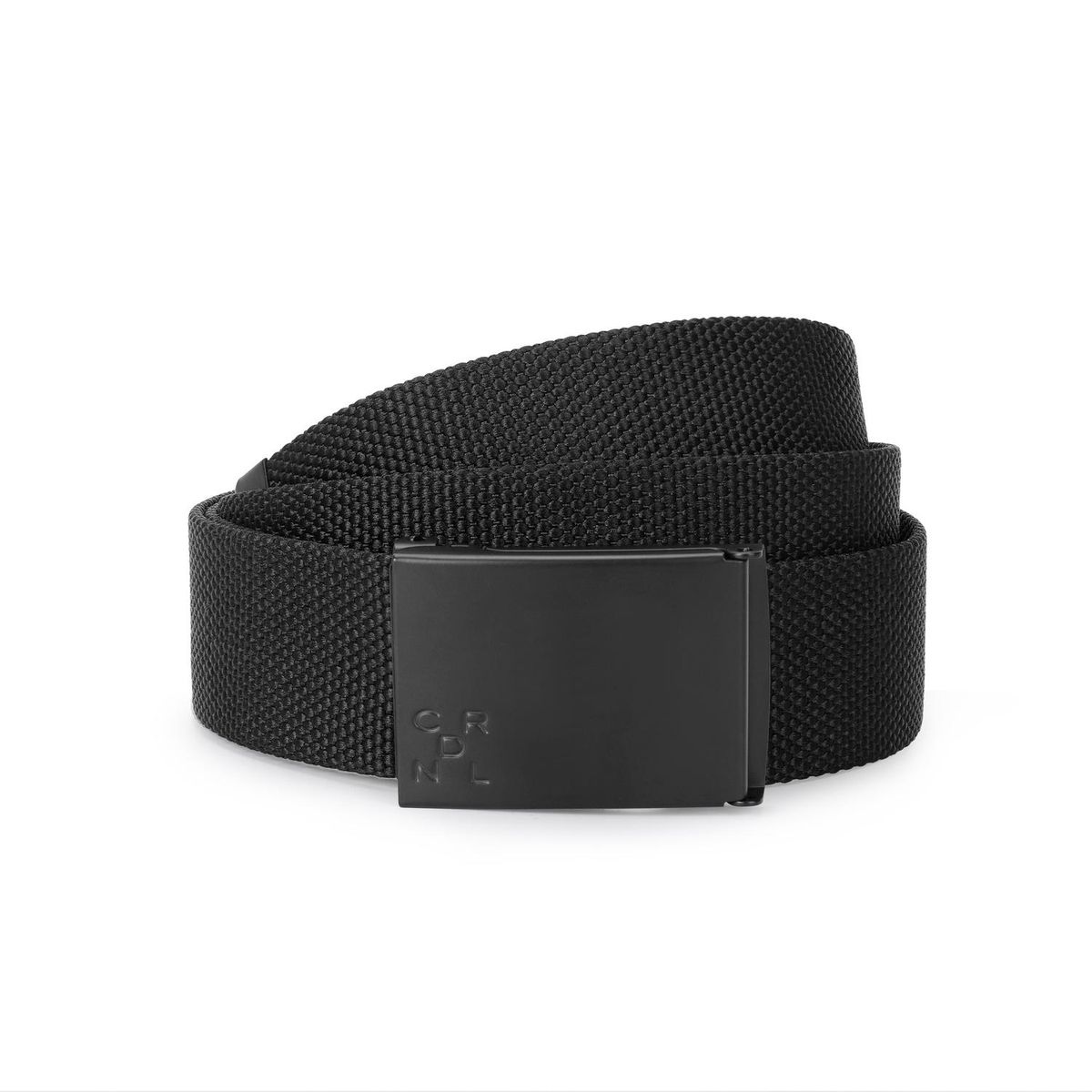 CARDINALE - Cinturón Textil Hebilla Ajustable Hombre Cint-Tkk1-Negro A Cardinale