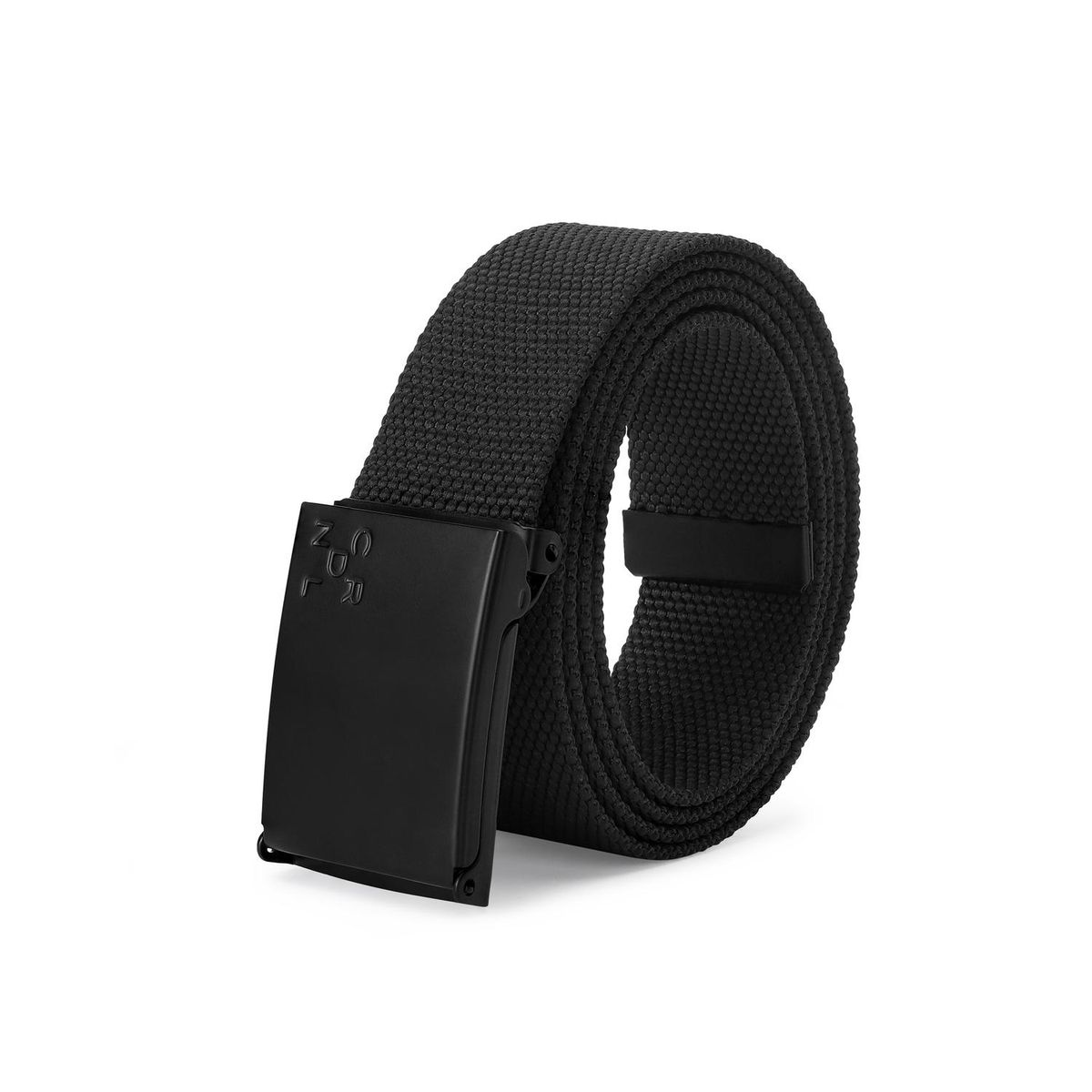 CARDINALE - Cinturón Textil Hebilla Ajustable Hombre Cint-Tkk1-Negro A Cardinale