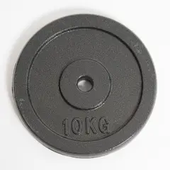CITYSHOP - Disco para Pesas 10 kg – Acero de Alta Resistencia