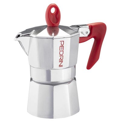 Stern Cafetera Moka De Aluminio Pulido 6 Tazas