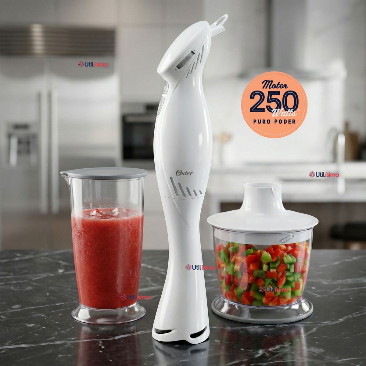 OSTER - Batidora de inmersión Oster® con picatodo 2612