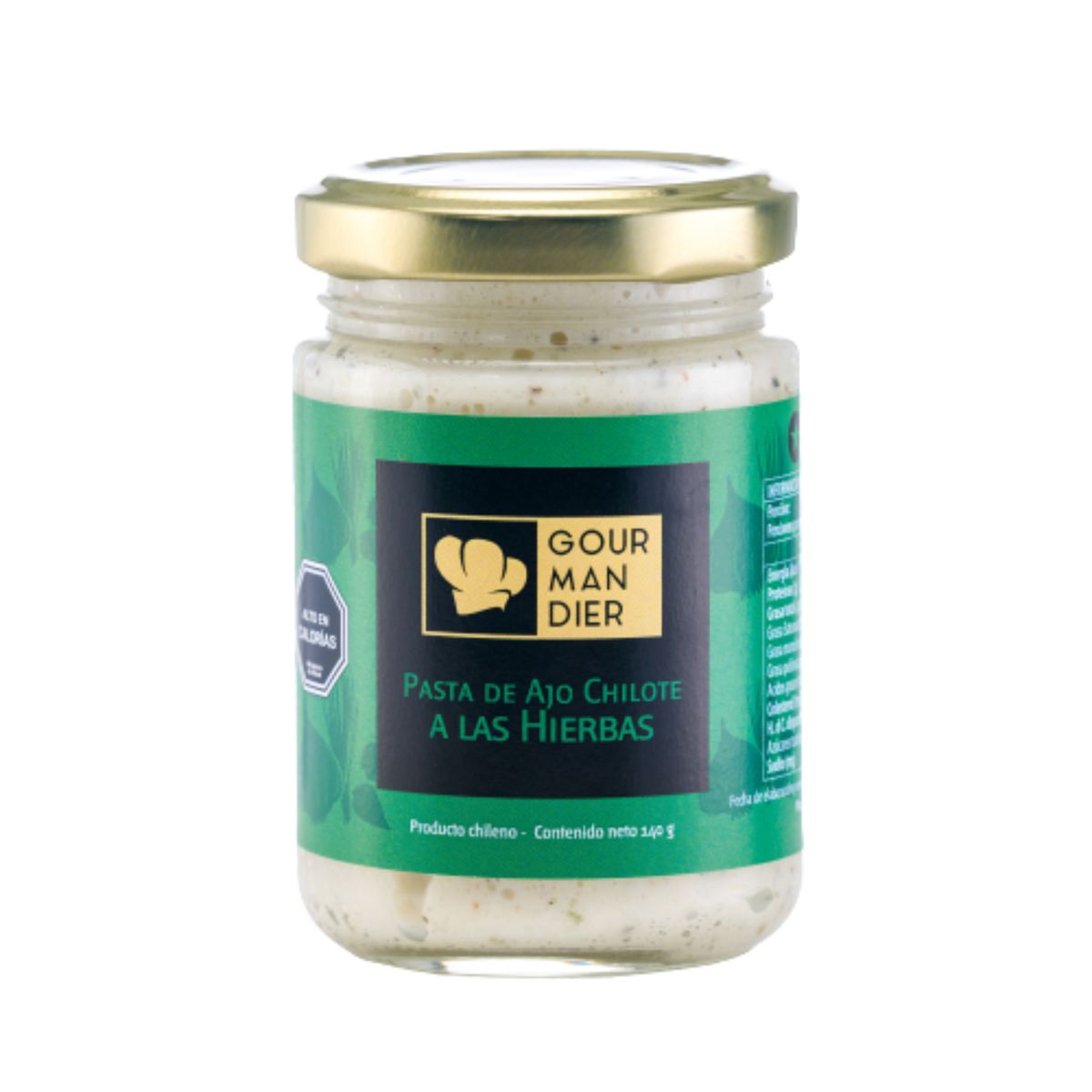 GOURMANDIER - Gourmandier - Pasta ajo hierbas 156 mL