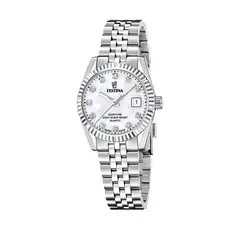 FESTINA SWISS - Reloj F20087/1 Blanco Mujer Acero Clasico