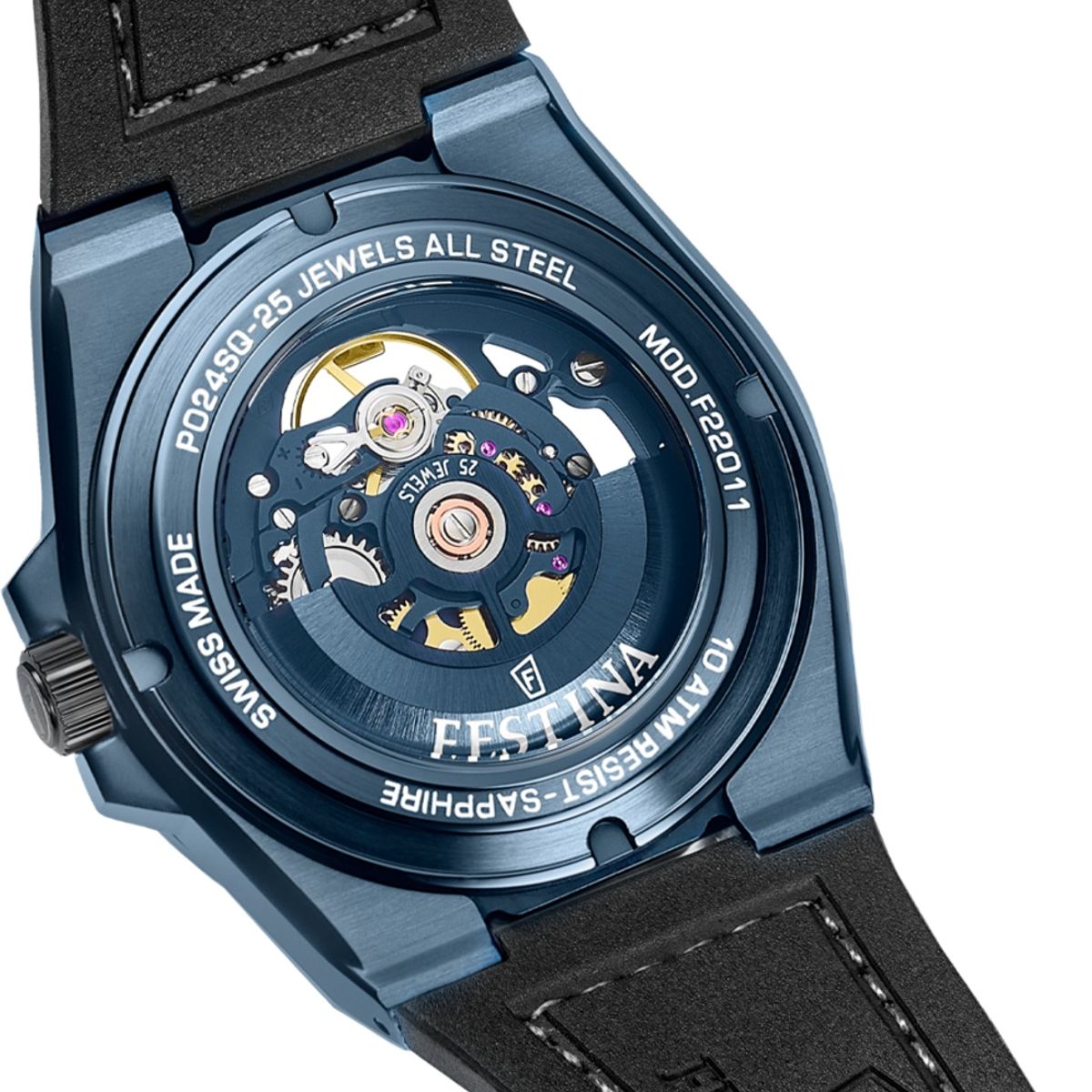 FESTINA - Reloj F22011/1 Festina Azul Hombre Automatico