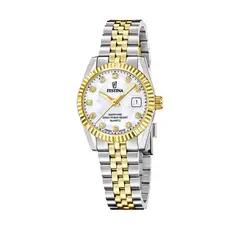 FESTINA SWISS - Reloj F20088/1 Plata Mujer Acero Clasico