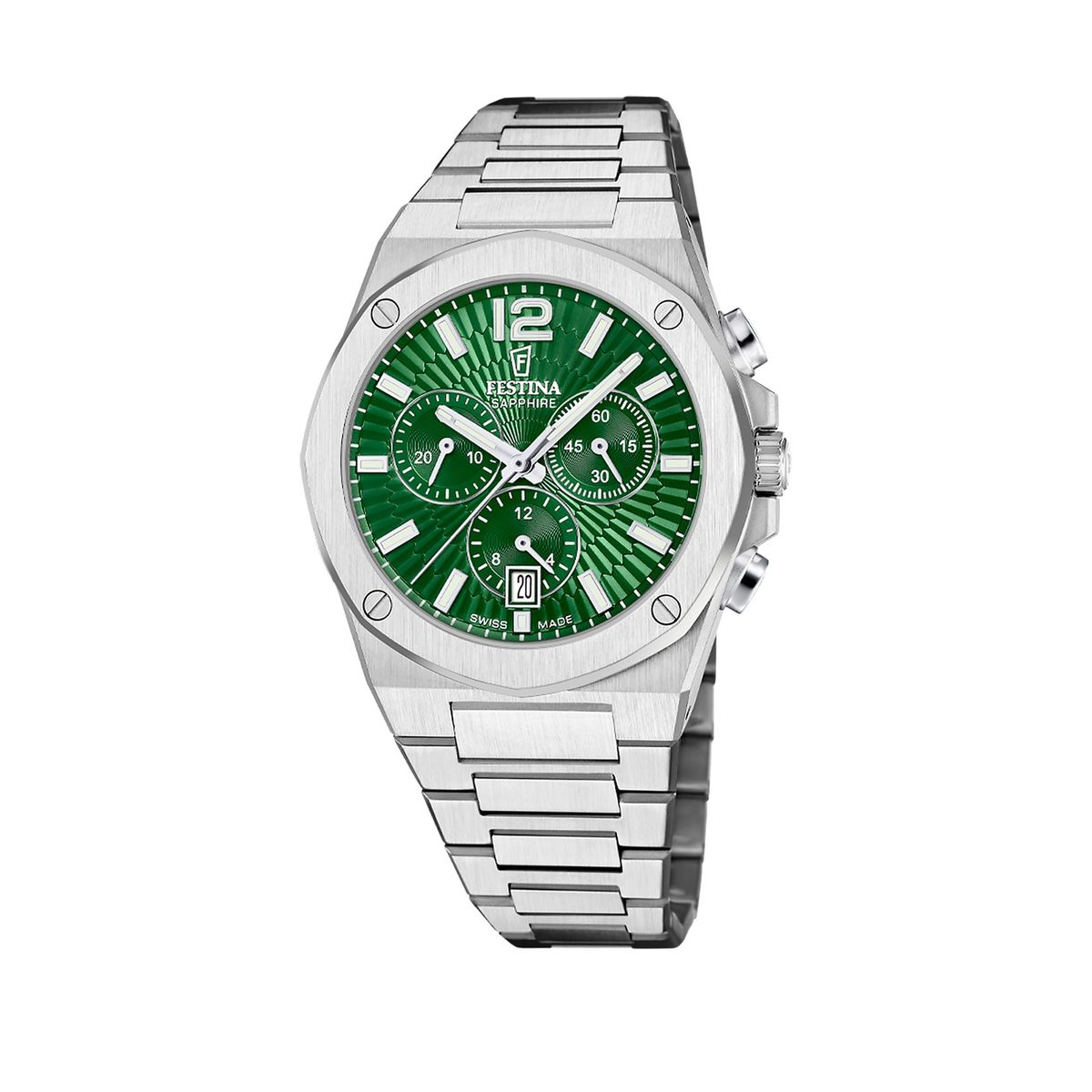 FESTINA SWISS - Reloj F22002/3 Festina Swiss Verde Hombre Valley