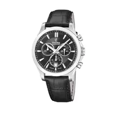 FESTINA SWISS - Reloj F20094/5 Negro Hombre Chrono