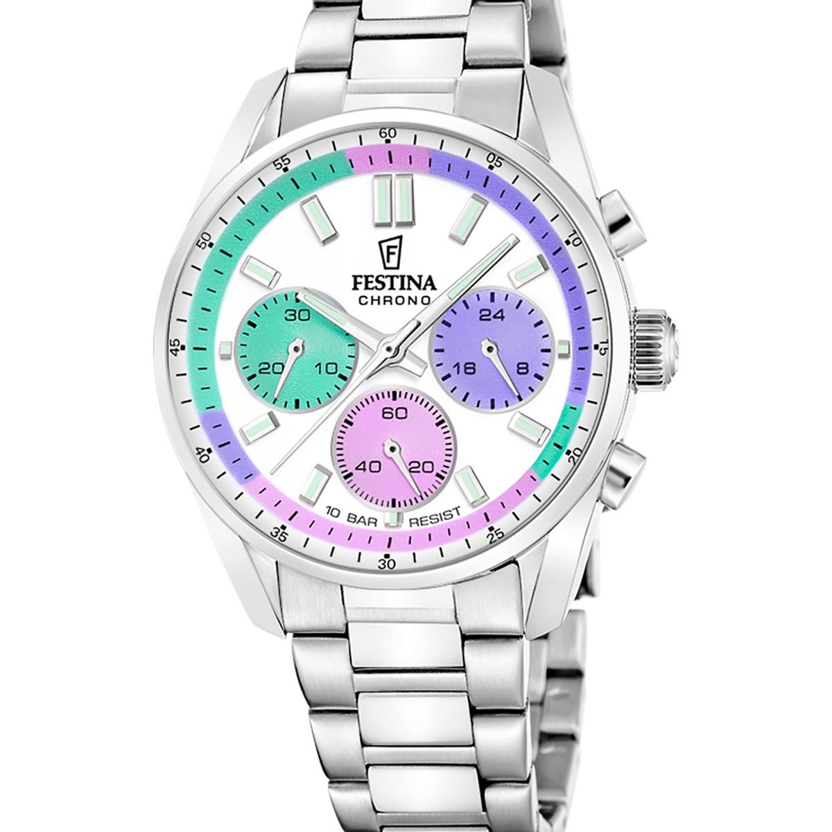 FESTINA - Reloj F20753/5 Festina Multicolor Mujer Boyfriend Collection