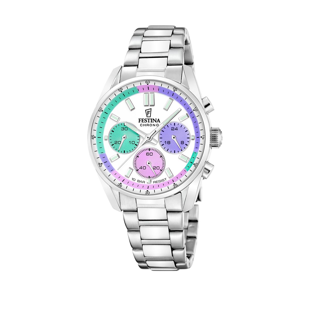 FESTINA - Reloj F20753/5 Festina Multicolor Mujer Boyfriend Collection