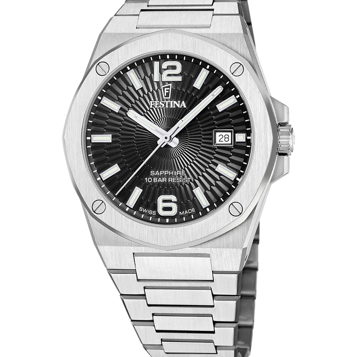 FESTINA SWISS - Reloj F22000/4 Festina Swiss Negro Hombre Valley
