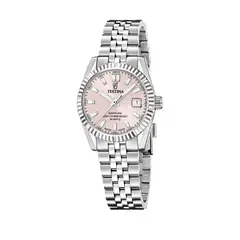FESTINA SWISS - Reloj F20087/2 Rosa Mujer Acero Clasico