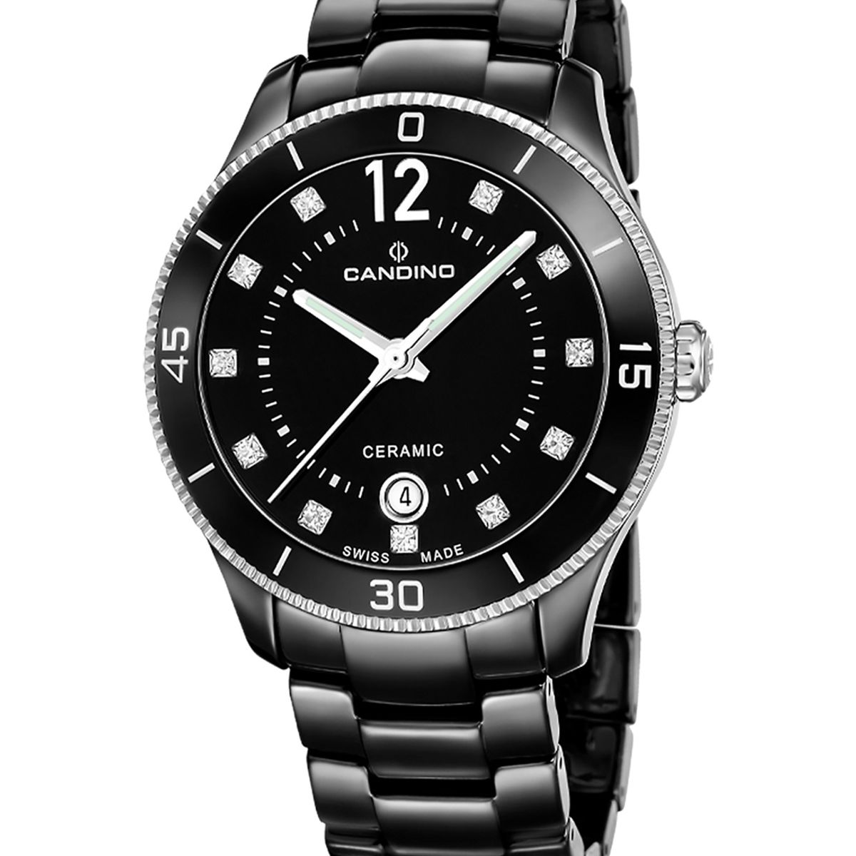 CANDINO - Reloj C4795/3 Candino Swiss Negro Mujer Ceramic