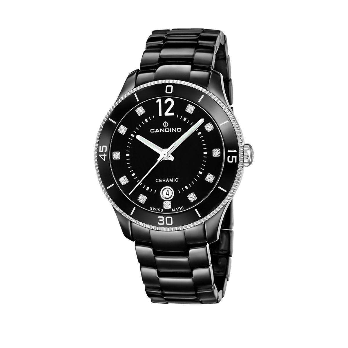 CANDINO - Reloj C4795/3 Candino Swiss Negro Mujer Ceramic
