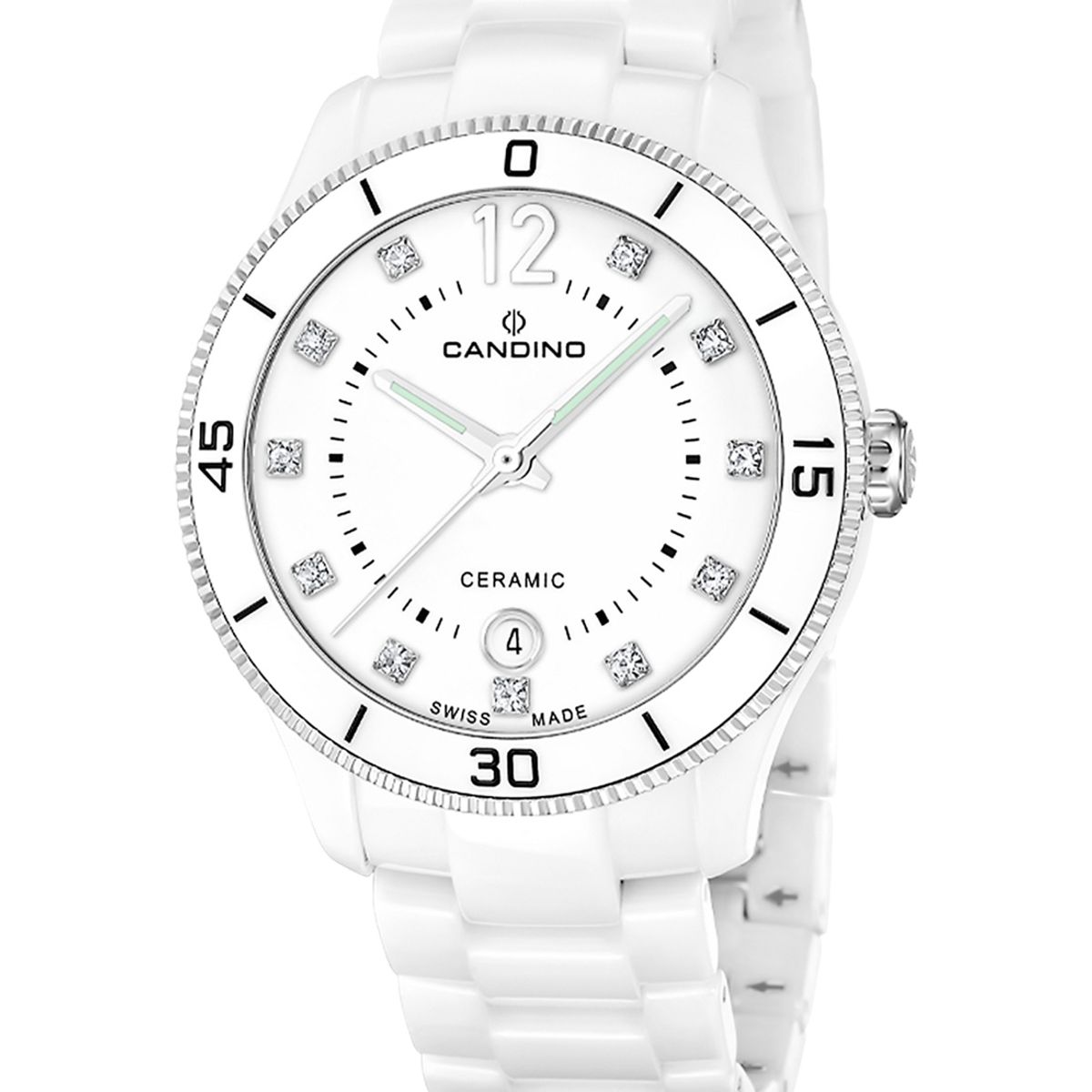 CANDINO - Reloj C4794/3 Candino Swiss Blanco Mujer Ceramic