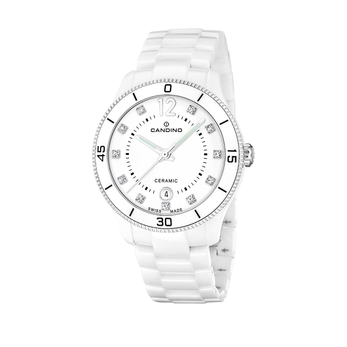 CANDINO - Reloj C4794/3 Candino Swiss Blanco Mujer Ceramic