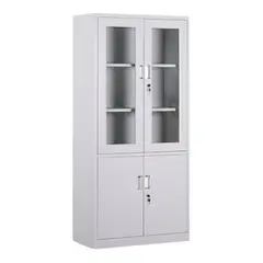 GENERICO - Estante Armario Metalico Oficina 4 Puertas