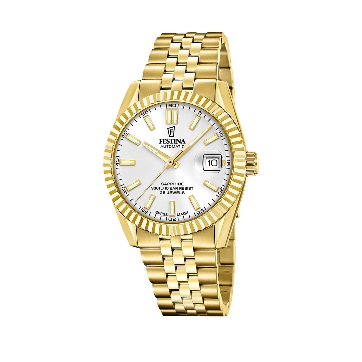 FESTINA SWISS - Reloj F20092/1 Festina Swiss Blanco Hombre Automático
